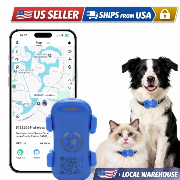 4G GPS Tracker for Dogs Cats