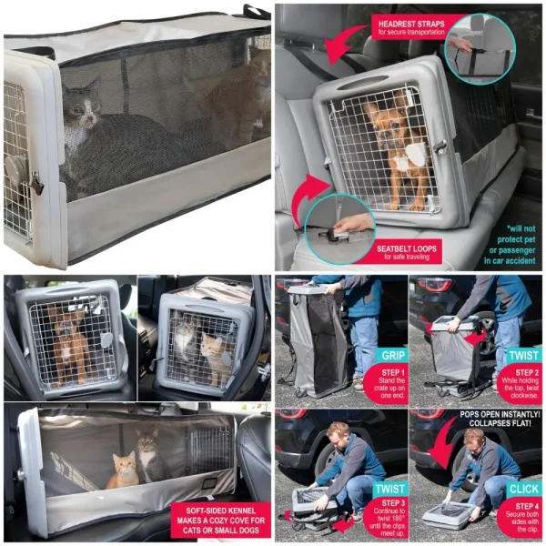 SPORT PET Large Open Kennel